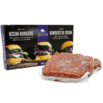 Gluten-free 5oz Seasoned Bison Burger